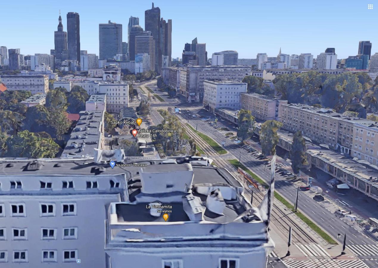 Nowolipki Studio, City Center Skyline View - Warsawstay Exterior foto